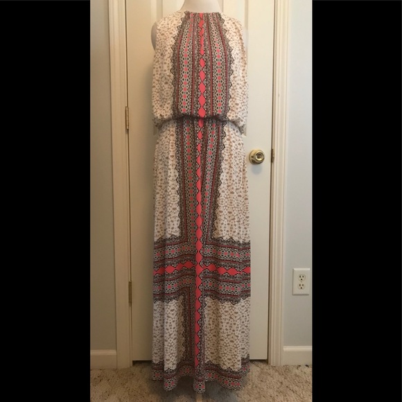 London Style Dresses & Skirts - Pretty Print Maxi Dress